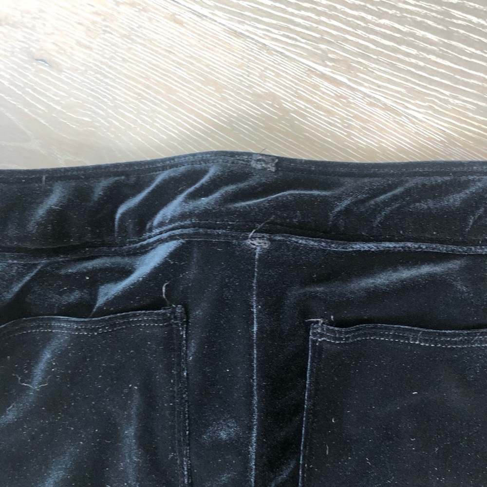 VINTAGE Betsy Johnson Velvet Slacks - Picture 4 of 4